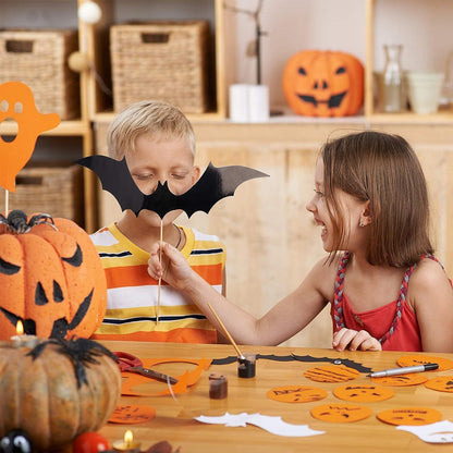 3D Bat Wall Decoration 88 Pieces DIY Bat Halloween Decoration Stickers