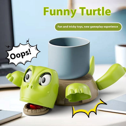 Funny Turtle Coaster Press Desktop Decoration