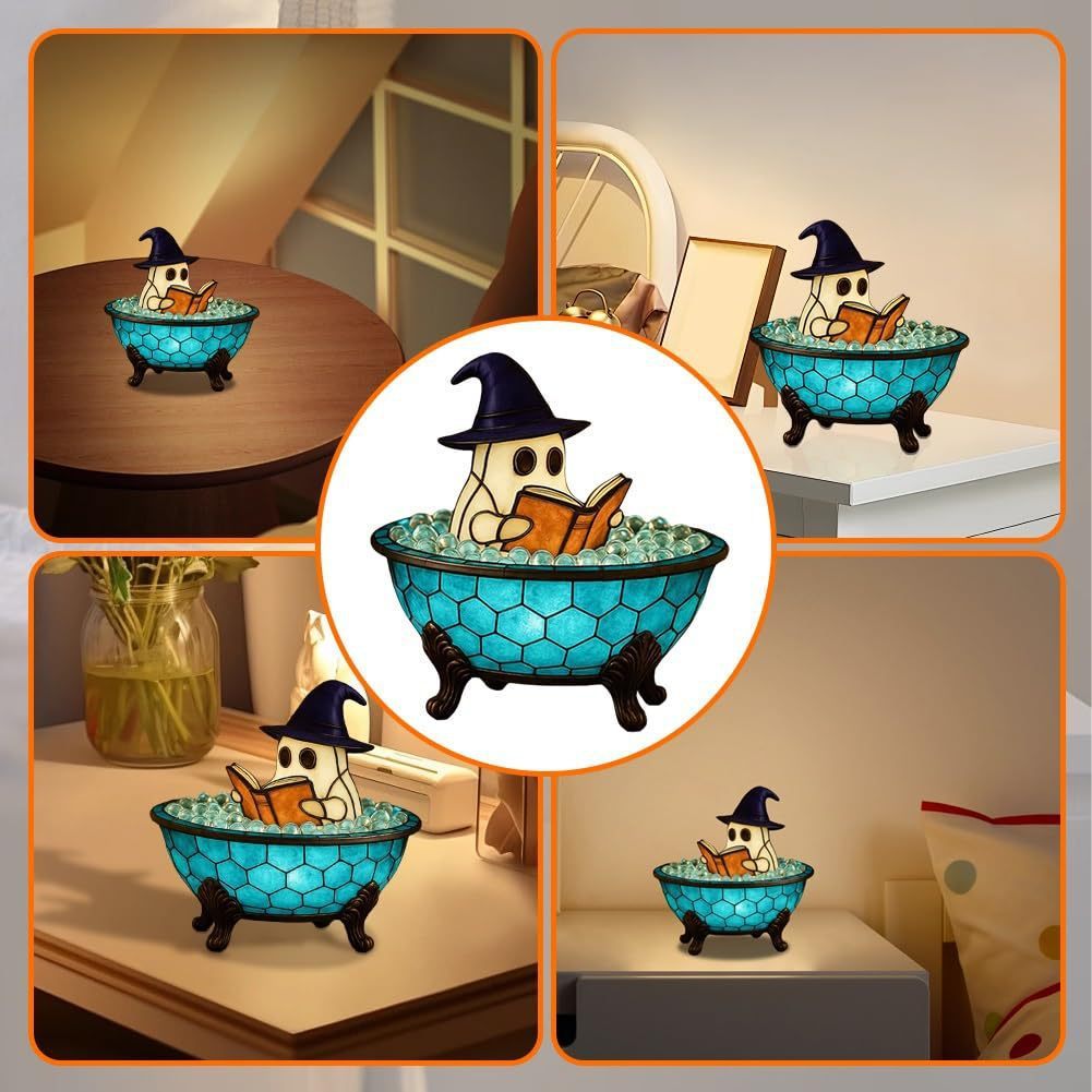 Ghost Bubble Bath Lamp Halloween Decoration
