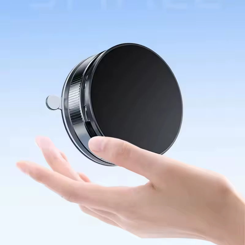 Newest 360 Degree Rotating Magnetic Mobile Phone Holder Vacuum Suction Cup Strong Magnetic Adsorption Car Phone Stand